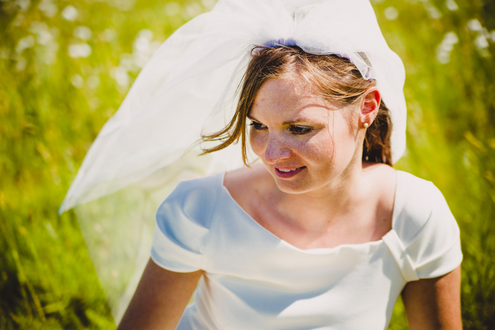 fotograaf veendam trouwfotografie bruid portret