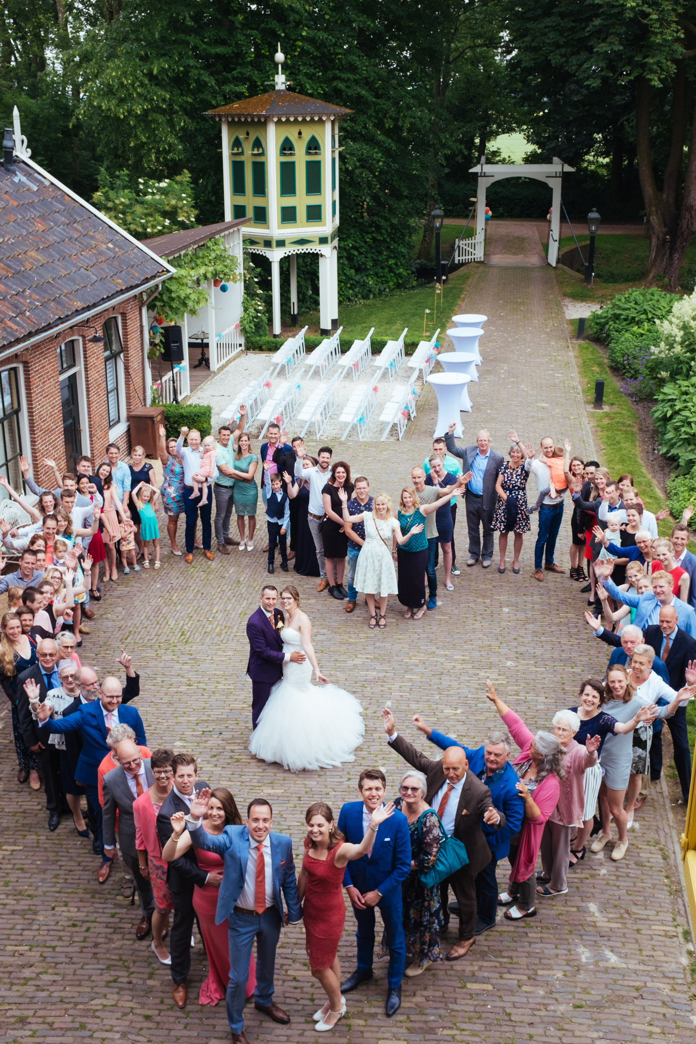 trouwreportage bruiloft Allersmaborg Groningen
